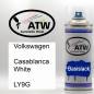 Preview: Volkswagen, Casablanca White, LY9G: 400ml Sprühdose, von ATW Autoteile West.